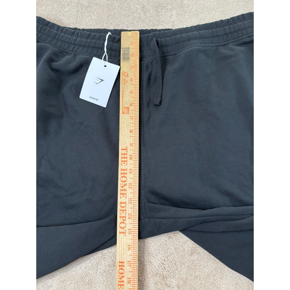 Gymshark Crest Joggers Men's Size 3XL Color Black Slim Fit Gymwear Casual NEW - Picture 7 of 12
